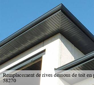 Remplacement de rives dessous de toit en pvc 58270