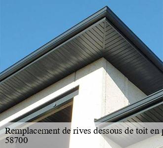 Remplacement de rives dessous de toit en pvc 58700