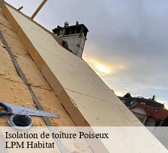 Isolation de toiture poiseux-58130 LPM Habitat