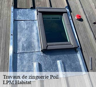 Travaux de zinguerie poil-58170 LPM Habitat